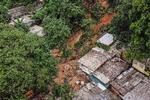 Der er faldet 600 millimeter regn i byen São Sebastiao i Brasilien. Regnen førte til et jordskred og oversvømmelser. 40 mennesker har mistet livet, og dødstallet forventes at stige. Foto: Fernando Marron/Ritzau Scanpix