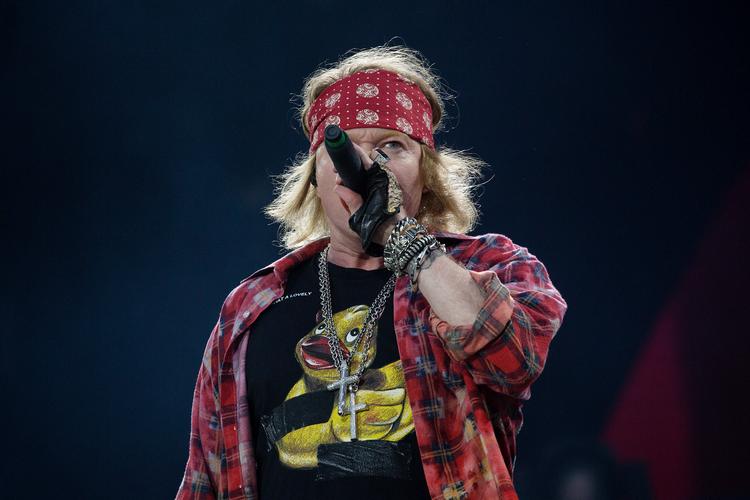  Axl Rose og resten af Guns N' Roses optræder på Copenhell som led i turneen 'We're F'N' Back Tour', hvor der bliver spillet godt med hits. Foto: Thomas Borberg