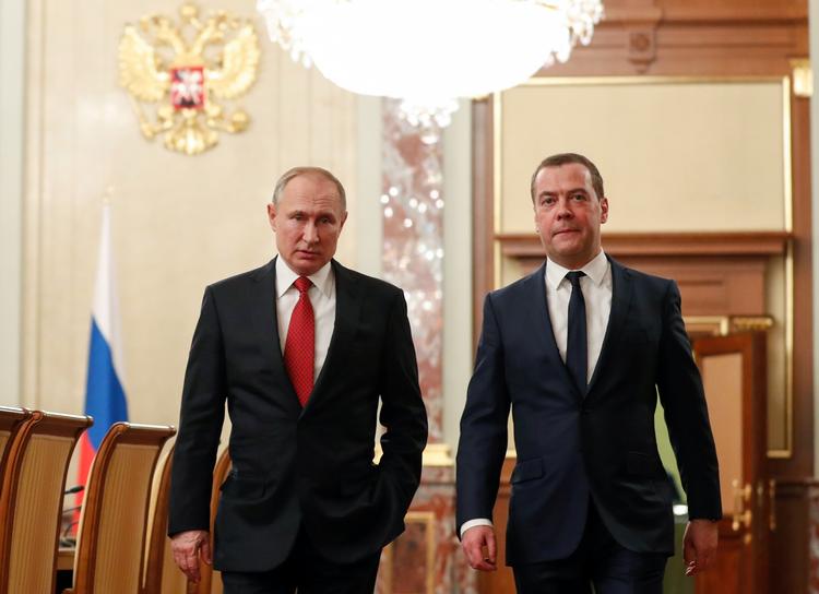 Dmitry Medvedev er tidligere præsident og nuværende næstformand for det russiske sikkerhedsråd.  Foto: Sputnik/Ritzau Scanpix