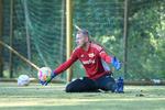 Træningsfaciliteterne i Union Berlin er de samme, som de var for 7 år siden, da Jakob Busk kom til klubben, der  sensationelt stadig er med i kampen om tre titler i denne sæson i Bundesligaen, den tyske pokalturnering og Europa League.   Foto: Matthias Koch/Ritzau Scanpix