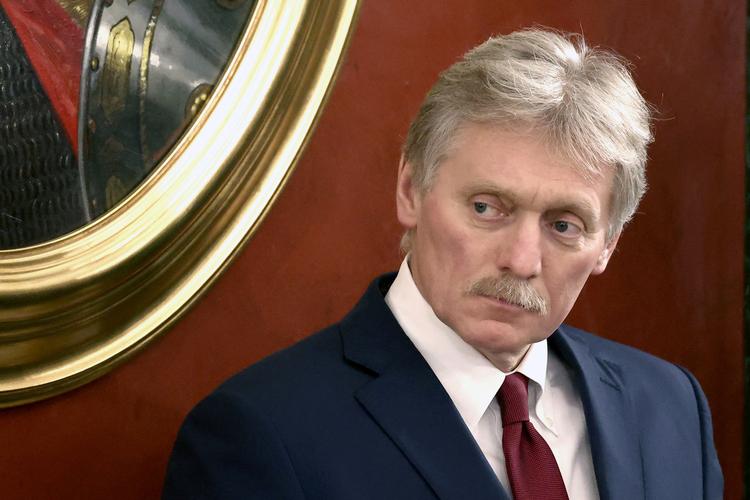 Dmitry Peskov, talsmand for Kreml, anklager Ukraine for at udføre terror på den russiske side af grænsen.  Foto: Sputnik/Ritzau Scanpix
