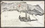 Algier omkring 1770, tegnet af en dansk kaptajn under en kortvarig krig mellem Danmark og Algier. Årsagen var, at de algierske myndigheder krævede en større 'present' end de cirka 28.000 rigsdaler, som den danske stat havde betalt hvert år for at undgå kapringer. Foto: Rigsarkivet