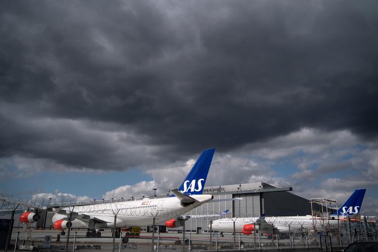 Det kriseramte flyselskab SAS kæmper sig langstomt tilbage efter corona.  Foto: Tariq Mikkel Khan