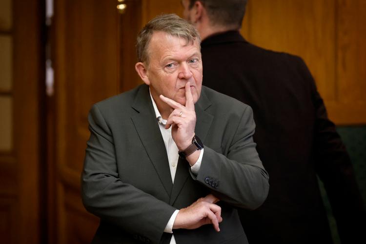 Lars Løkke Rasmussen vil ikke forholde sig til Jon Stephensens fremtid i Moderaterne.  Foto: Jens Dresling