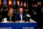 Venstres næstformand, Stephanie Lose, og partileder Jakob Ellemann-Jensen ved landsmødet sidste år i Herning.  Foto: Finn Frandsen