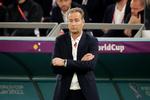 Et point og en scoring var udbyttet for Kasper Hjulmand og landsholdet ved VM i Qatar.  Foto: Jens Dresling
