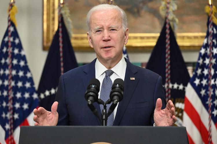 »Amerikanerne kan have tillid til, at banksystemet er sikkert«, lyder det fra USA's præsident Joe Biden. Foto: Saul Loeb/Ritzau Scanpix