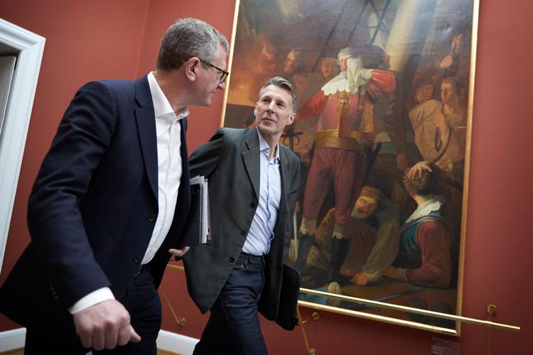 Jon Stephensen (th) er kommet i fornyet fokus de seneste uger. Foto: Jens Dresling