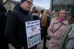 Der var demonstrationer på Frederiksberg i anledning af et dragshow for børn.  Foto: Finn Frandsen