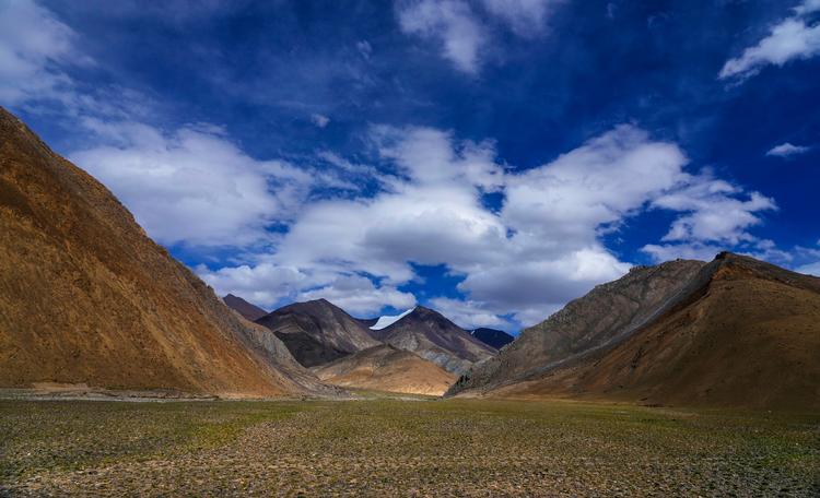 Indien siger, at situationen med Kina er kompliceret ved de to landes fælles grænse i den vestlige Himalaya-region Ladakh. Foto: Mukhtar Khan/Ritzau Scanpix