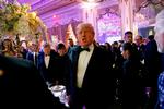 Donald Trump offentliggjorde sit kandidatur til præsidentposten i november. Her holder han nytårsfest på sit resort i Florida, Mar-a-Lago.   Foto: Marco Bello/Ritzau Scanpix