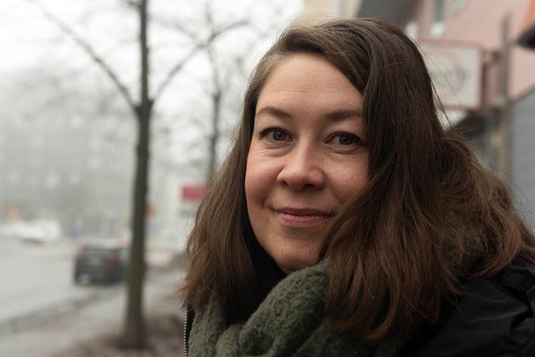 Vi føler os mere europæiske end tidligere, mener Emmi Tammiluoma, der bor i Helsinki. Foto: Claus Blok Thomsen Foto: Claus Blok Thomsen