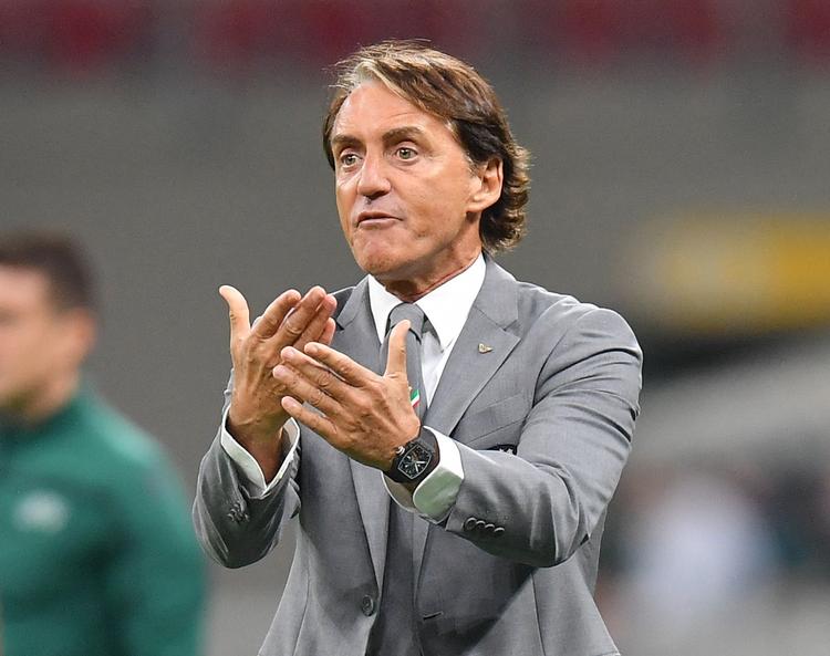 Italiens fodboldlandstræner, Roberto Mancini, kan ikke forstå, hvorfor det er så svært at finde gode angribere til holdet.  Arkivfoto Daniele Mascolo