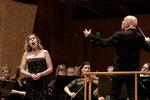 Uden at forcere sin meget rene stemme gav Elsa Dreisig publikum en stor oplevelse i modne sange af Richard Strauss. Foto: Thomas Borberg