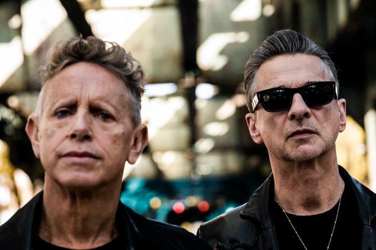 Depeche Mode er blevet en duo og består nu af Martin Gore og Dave Gahan, efter at tredjemanden Andrew ’Fletch’ Fletcher døde pludselig sidste år. Foto: Anton Corbijn