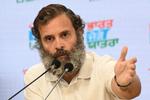 Den indiske oppositionspolitiker Rahul Gandhi er blevet erklæret uegnet til at sidde i parlamentet. Foto: Sajjad Hussain/Ritzau Scanpix