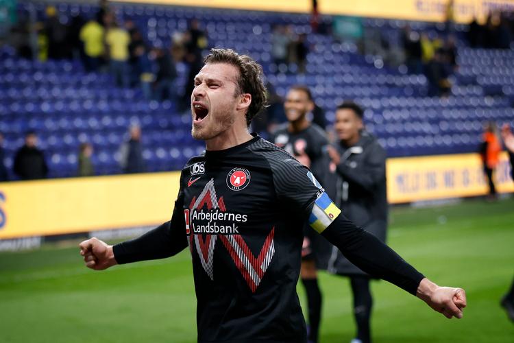 Erik Sviatchenko fik sin debut for FCM i 2009 i en kamp mod AC Horsens. Han har i alt spillet 325 kampe for klubben og scoret 29 mål. Foto: Jens Dresling
