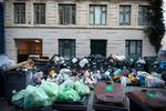 Skraldemændene har strejket siden mandag i sidste uge. Foto: Jens Dresling