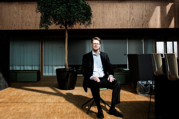 Rockwools topchef, Jens Birgersson, har tidligere erklæret, at der er ting, der ville kunne få Rockwool til at forlade Rusland.  Foto: Thomas Emil Sørensen