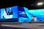 Da EU-præsident Charles Michel deltog i COP27 i Sharm el-Sheikh, Egypten, i november, var han fløjet dertil i privatfly, selv om det førte til en enorm CO2-udledning, viser en aktindsigt, som mediet Politico har fået. Foto: Peter Dejong/Ritzau Scanpix