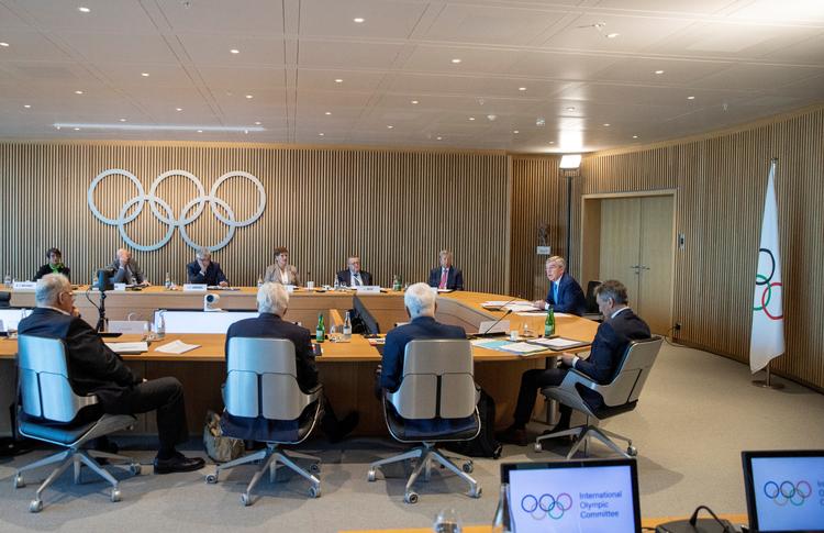 Tirsdag kom Den Internationale Olympiske Komité (IOC) med en række anbefalinger om at lade russere og belarusere deltage i internationale stævner og turneringer.  Foto: Denis Balibouse/Ritzau Scanpix