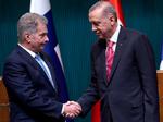 Den finske præsident, Sauli Niinistö, var for et par uger siden i Tyrkiet, hvor præsident Recep Erdogan fortalte ham, at en tyrkisk godkendelse af den finske Nato-ansøgning var på vej.  Foto: Adem Altan/Ritzau Scanpix