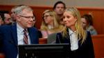 Gwyneth Paltrow og forsvarsadvokat Steve Owens var tilfredse, da dommen blev afsagt.  Foto: Pool/Ritzau Scanpix