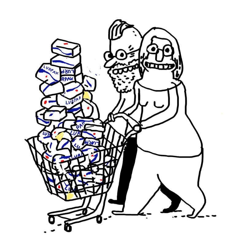 Tegning:  Philip Ytournel