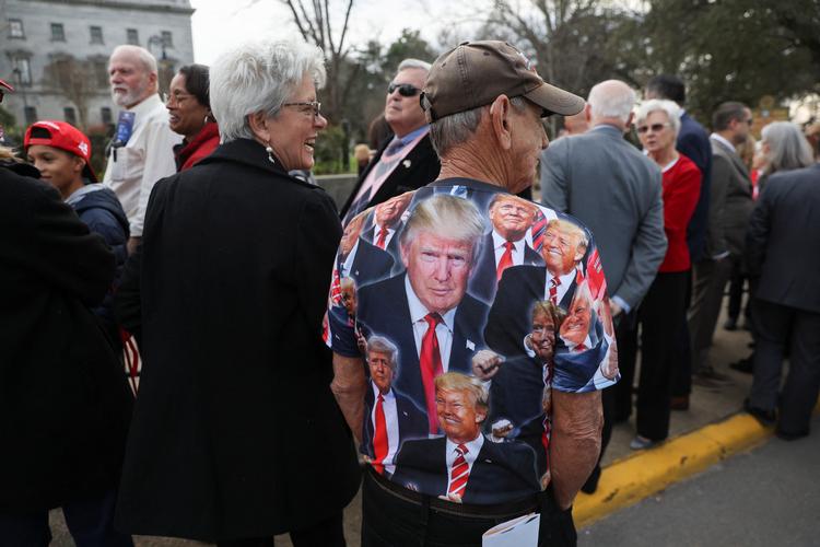 Manden på billedet er ikke iført den T-shirt, der bliver omtalt i artiklen.   Foto: Shannon Stapleton/Ritzau Scanpix