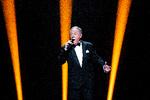 Dario Campeotto var aktiv i årtier. Her underholder han ved Dansk Melodi Grand Prix 2020 i Royal Arena i København. Foto: Ida Guldbæk Arentsen/Ritzau Scanpix