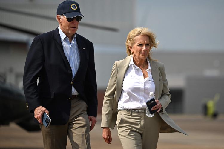 Det bliver USA's førstedame Jill Biden, der deltager i britiske kong Charles' kroning til maj. Foto: Mandel Ngan/Ritzau Scanpix