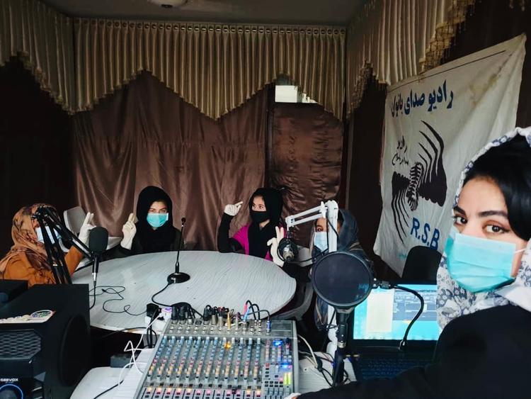 Radiostationen i Badakhshan, der er drevet af kvinder, har fået forbud mod at sende. Foto: Privatfoto