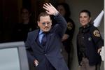 Knap et år efter den dramatiske retssag mod ekshustruen, Amber Heard, har Johnny Depp igen fået en stor filmrolle. Her ses han forlade retsbygningen i Fairfax County i maj 2022. REUTERS/Evelyn Hockstein/File Photo   Foto: Evelyn Hockstein/Ritzau Scanpix