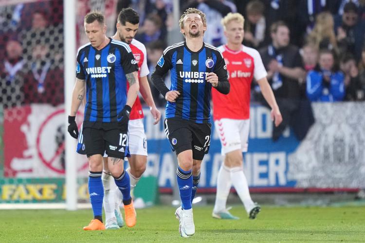 For første gang i år fik FC København ikke scoret, men 0-0 var rigeligt til at komme videre til pokalsemifinalen. Foto: Claus Fisker/Ritzau Scanpix
