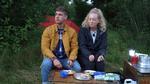 Jonas og Ida Emilie skal tilbringe ti dage på en tømmerflåde sammen i DR-programmet 'Vild Kærlighed'. Om de bliver hinandens match, må de næste afsnit vise. Foto: Story Productions/DR