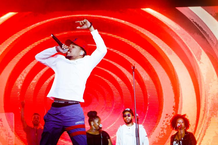 Chance the Rapper på Tiøren, Amager. Sidste sommer.   Foto: Per Lange/Per Lange