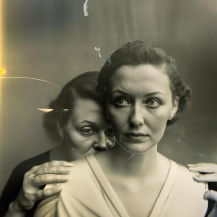 Boris Eldagsen kalder sit værk 'Pseudoamnesia: Elektrikeren'.  Foto: Boris Eldagsen/Sony World Photography Awards