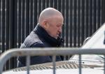 Arkivfoto: Wagner-lederen Jevgenij Prigosjin deltog i begravelsen af den russiske militærblogger, som tidligere på måneden blev dræbt af en bombe i Sankt Petersborg. Foto: Yulia Morozova/Ritzau Scanpix