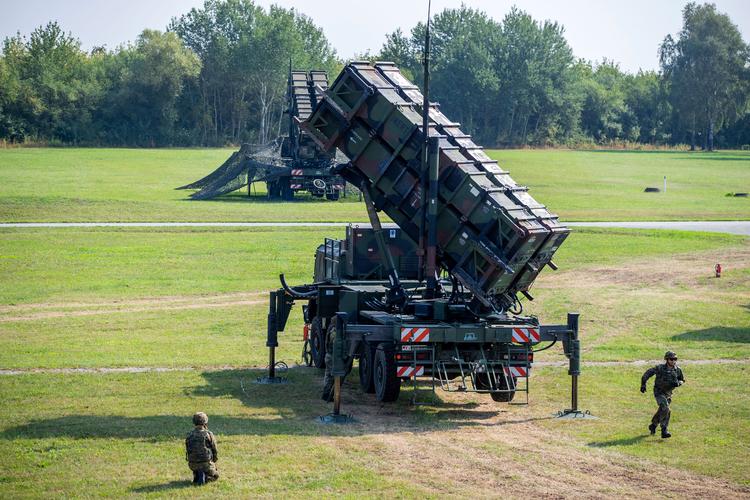 Tyske Patriots-luftforsvarssystemer er nu ankommet til Ukraine. Billedet her er dog fra Mecklenburg-Vorpommern i 2019. Foto: Jens B'ttner/Ritzau Scanpix