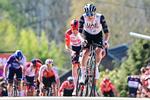 Tadej Pogacar var atter suveræn, da en klassiker skulle afgøres. Han vandt suverænt Flèche Wallonne foran danske Mattias Skjelmose på andenpladsen. Foto: Dirk Waem/Ritzau Scanpix