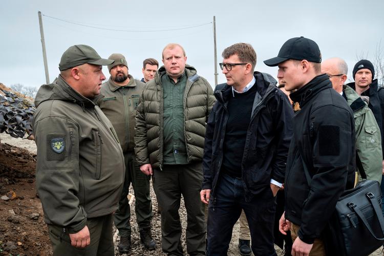Troels Lund Poulsen besøgte forrige uge den ukrainske by Odessa. Foto: Bo Amstrup/Ritzau Scanpix