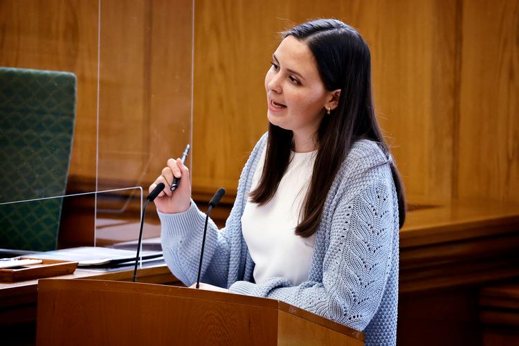 23. marts meddelte Enhedslistens Victoria Velasquez, at hun blev nødt til at sygemelde sig på grund af eftervirkningerne fra en hjernerystelse.  Foto: Jens Dresling