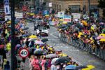 Danske Mads Pedersen kørte en flot enkeltstart København, da der var Tour de France i Danmark sidste år. Nu er det drømmen, at han skal dyste med resten af verdenseliten samme sted ved et World Tour-løb i 2025.   Foto: Finn Frandsen