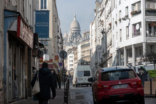 Goutte d'Or ligger få skridt fra Sacré Coeur og turisternes Montmartre. Foto: Ove Rasmussen