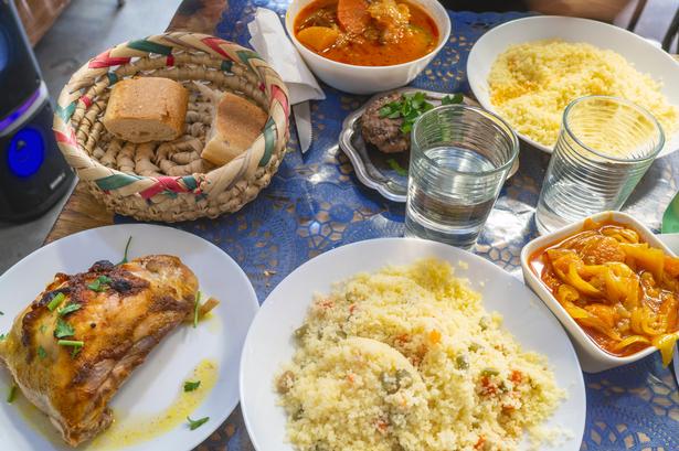 Frokost i Café d’ICI i Institut for Islams kulturer i rue Léon. Foto: Ove Rasmussen