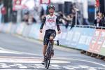 Den slovenske cykelrytter Tadej Pogacar har været en af forårets store oplevelser på World Tour. Søndag brækkede han hånden i et styrt i Liège-Bastogne-Liège. Foto: Marcel Van Hoorn/Ritzau Scanpix