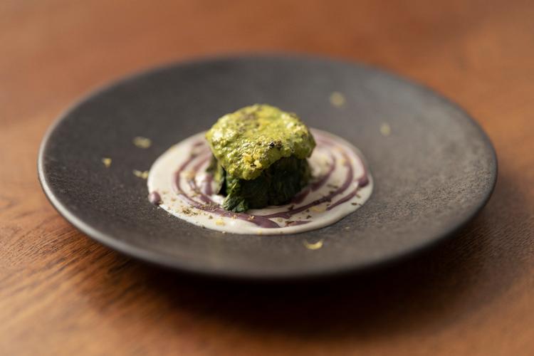 Retten med fyldt endivie-salat var en ren åbenbaring. Foto: Hannah Aurora Almstrup