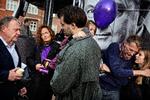 Lars Løkke Rasmussen og Jon Stephsen (th.) besøger kødbyen under valgkampen i efteråret.   Foto: Martin Lehmann