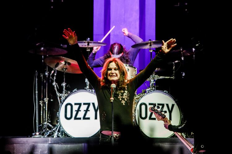 Tidligere forsanger i Black Sabbath, Ozzy Osbourne, da han spillede på metalfestivalen Copenhell i København i 2018. Foto: Per Lange/Ekstra Bladet