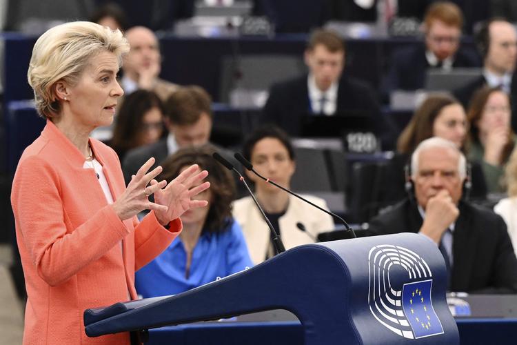 For nylig vedtog EU et nyt handelsinstrument, som kan sammenlignes lidt med Nato’s musketered om, at et angreb på én er et angreb på alle.  Foto: Frederick Florin/Ritzau Scanpix